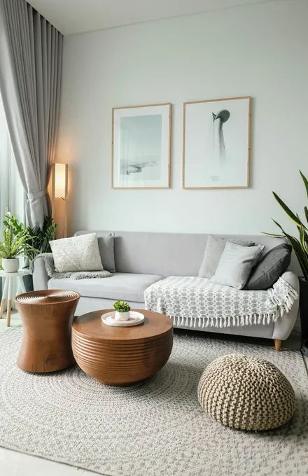 Cozy living room - rent option